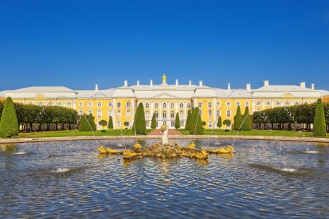 Фотообои дворец в петергофе
