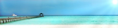 Фотообои голубое море