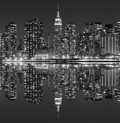 Фотообои огни города