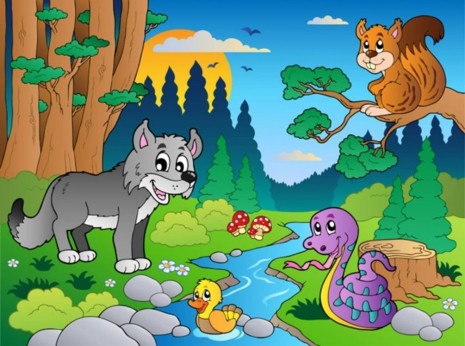 Фотообои герои мультфильмов